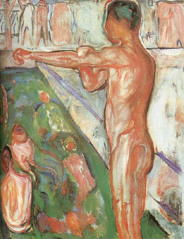 Edvard Munch Bather